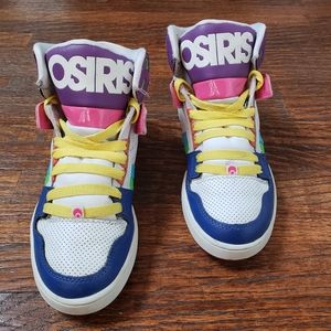 Osiris Slim Skate NYC 83 Skateboard Shoes Multicolor Women’s Size 10